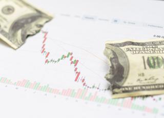 graph and money